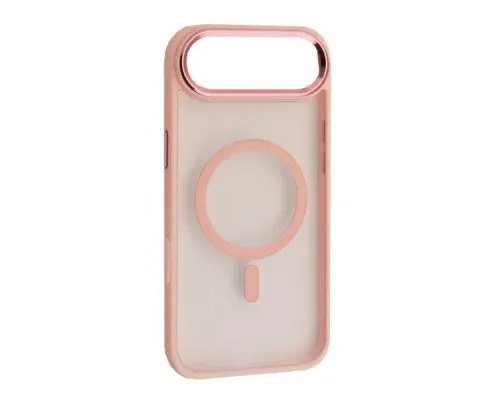 Чохол CRISTAL GUARD MagSafe for iPhone 17 Air Pink mag-2000001670798152741