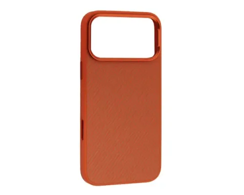 Чохол KEVLAR STYLE MagSafe for iPhone 17 Pro Orange mag-2000001675038153442
