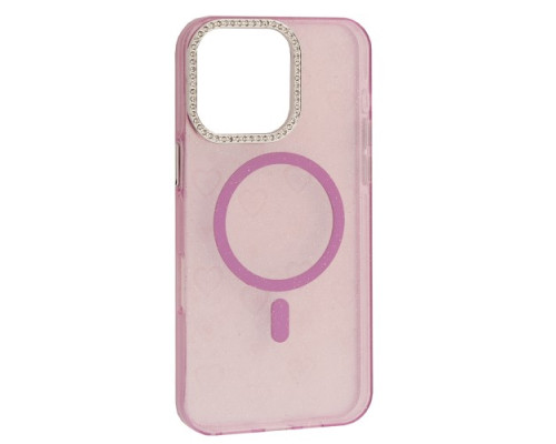 Чохол MIRAGE Heart MagSafe for iPhone 16 Pro Purple mag-2000001605936137560
