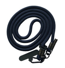 Шнурок LONG (150см) 8mm з карабіном + тримач для чохлів (універсальний) Dark blue mag-2000001613634140064