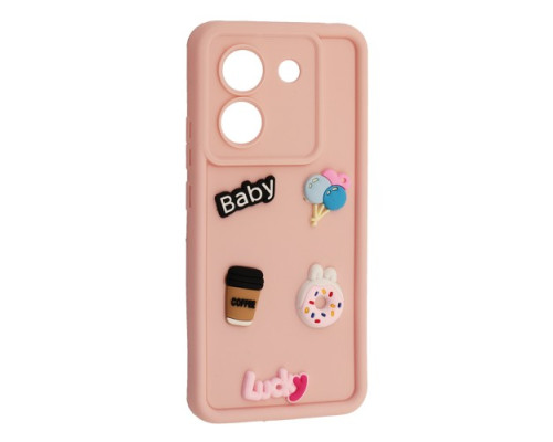 Чохол Happy для Xiaomi Poco M7 Pro 5G Light pink mag-2000001616543143422