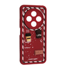 Чохол Happy для Xiaomi Redmi 14C/А4/Poco C75 Marsala mag-2000001616642143432