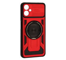 Чохол Protective Ring MagSafe for Samsung A06 (A065) Red mag-2000001620601141296