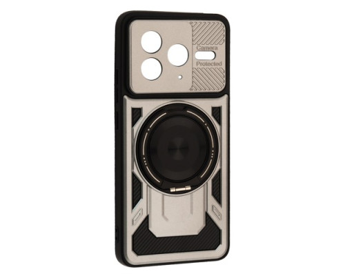 Чохол Protective Ring MagSafe for Xiaomi Poco F7 Pro space gray mag-2000001620946141326