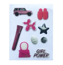 Набір наклейок 3D STICKERS Fashin style 14 mag-2000001626245142143