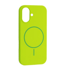 Чохол Silicone Case with MagSafe for iPhone 17 Emerald green mag-2000001632741143260