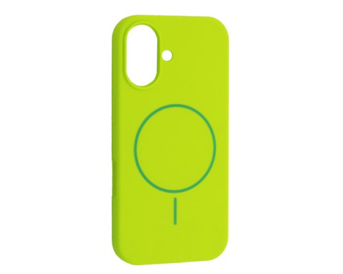 Чохол Silicone Case with MagSafe for iPhone 17 Emerald green mag-2000001632741143260