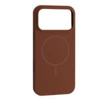 Чохол Silicone Case with MagSafe for iPhone 17 Pro Max New Brown mag-2000001633045143290