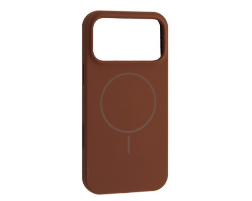Чохол Silicone Case with MagSafe for iPhone 17 Pro Max New Brown mag-2000001633045143290