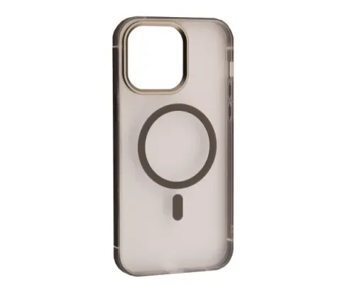 Чохол DULERO Metal Clear MagSafe Case for iPhone 14 Pro Max Grey mag-2000001635834143611