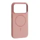 Чохол Liquid Silicone Case Metal Camera MagSafe для iPhone 17 Pro Pink mag-2000001638446144116