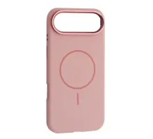 Чохол Liquid Silicone Case Metal Camera MagSafe для iPhone 17 Air Pink mag-2000001638545144126