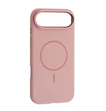 Чохол Liquid Silicone Case Metal Camera MagSafe для iPhone 17 Air Pink mag-2000001638545144126