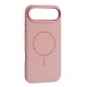 Чохол Liquid Silicone Case Metal Camera MagSafe для iPhone 17 Air Pink mag-2000001638545144126