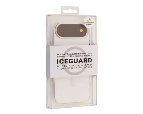 Чохол KZDOO ICEGUARD MagSafe for iPhone 17 Air Transparent mag-2000001639450144295