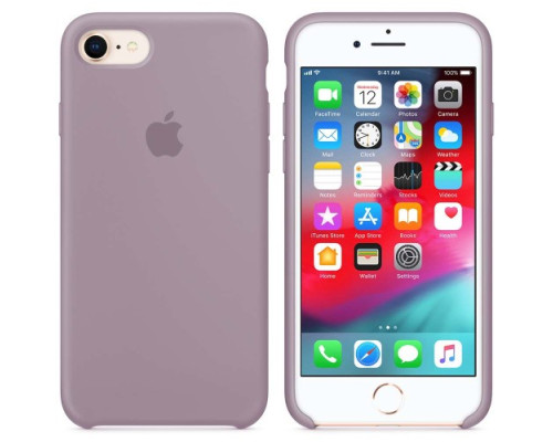 Чохол Silicone case for iPhone 7/8 ( 7) lavander mag-200000088902311906