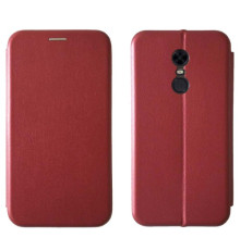 Чохол-книжка Level for Xiaomi Redmi 5 Plus Marsala mag-200000089182812091