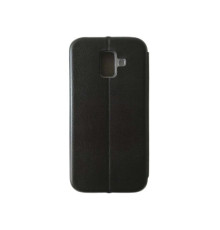 Чохол-книжка Level for Samsung A6 2018 (A600) Black mag-200000089242912132