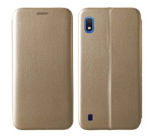 Чохол-книжка Level for Samsung A10 (A105F) Gold mag-200000099856559918