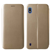 Чохол-книжка Level for Samsung A10 (A105F) Gold mag-200000099856559918