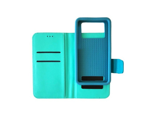 Чохол iPaky 5,5" універсальна книжка бірюзова mag-200000090952336484