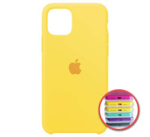 Чохол Silicone Case Full Copy for iPhone 11 Pro Max ( 4) yellow mag-20000010770543357