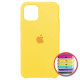Чохол Silicone Case Full Copy for iPhone 11 Pro Max ( 4) yellow mag-20000010770543357