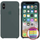 Чохол Silicone Case Full Copy for iPhone X/XS (58) pine green mag-2000001085387141824