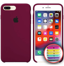 Чохол Silicone Case Full Copy for iPhone 7/8Plus (52) marsala mag-2000001031094141804