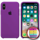 Чохол Silicone Case Full Copy for iPhone X/XS (45) purple mag-20000010316123100