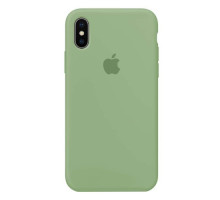 Чохол Silicone Case Full Copy for iPhone X/XS ( 1) green mag-20000011823073568