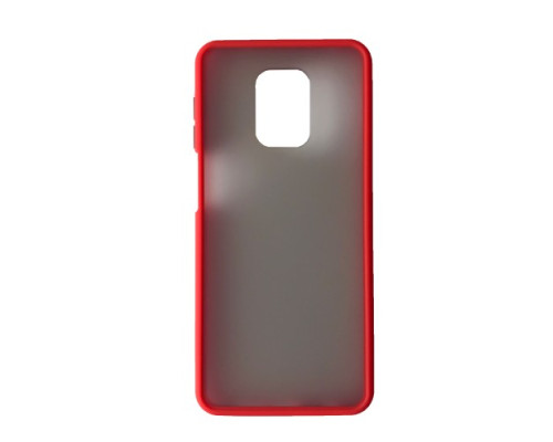 Чохол-бампер захисний Gingle Matte Case Xiaomi Redmi Note 9S/9Pro red/black mag-200000119582621564