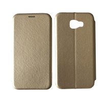 Чохол-книжка Level for Samsung A7 2016 (A710) Gold mag-200000119865021834