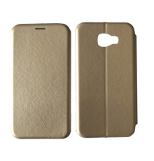 Чохол-книжка Level for Samsung A7 2016 (A710) Gold mag-200000119865021834