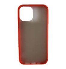 Чохол-бампер захисний Gingle Matte Case iPhone 12 Pro Max red/black mag-20000012416915304