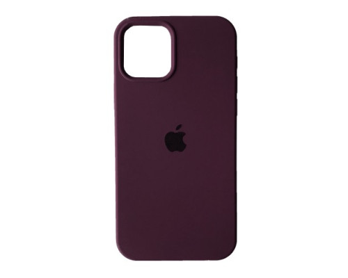 Чохол Silicone Case Full Copy for iPhone 12 Pro Max (67) plum mag-20000012486693901