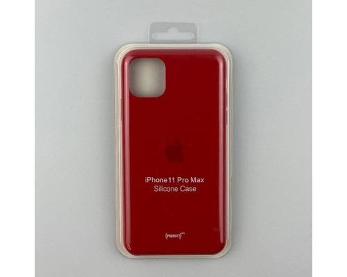 Чохол 1:1 Original Silicone Case for iPhone 11 Pro Max Red mag-200000127387614073