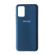 Чохол Silicone Case Full for Samsung A02S (A025) Navy Blue mag-200000127494114162