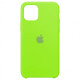 Чохол Silicone case for iPhone 12 /12 Pro (31) lime green mag-200000127579514252