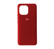 Чохол Silicone Case Full for Xiaomi Mi 11 Red mag-200000128705715153