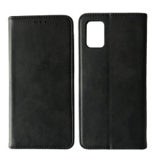 Чохол-книжка Black TPU Magnet for Samsung A31 (A315) Black mag-2000001200629133515