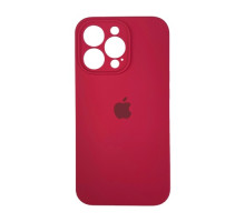 Чохол Silicone Case Full Camera Copy for iPhone 13 Pro (36) rose red mag-200000134133942784
