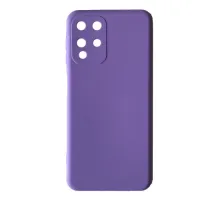 Чохол Silicone Case Camera (no logo) для Samsung A22 4G (A225) lilac mag-2000001344255145444