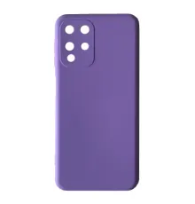 Чохол Silicone Case Camera (no logo) для Samsung A22 4G (A225) lilac mag-2000001344255145444