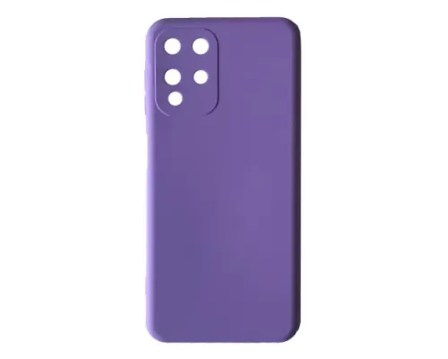 Чохол Silicone Case Camera (no logo) для Samsung A22 4G (A225) lilac mag-2000001344255145444