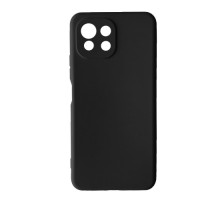 Чохол Silicone Case Camera (no logo) для Xiaomi Mi 11 Lite black mag-2000001344880100583