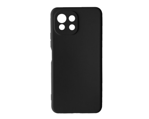 Чохол Silicone Case Camera (no logo) для Xiaomi Mi 11 Lite black mag-2000001344880100583