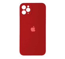 Silicone Case Full Camera Square side Copy for iPhone 11 Pro Red mag-2000001349670100791