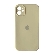 Silicone Case Full Camera Square side for iPhone 11 Cream mag-2000001349953142627