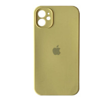 Silicone Case Full Camera Square side Copy for iPhone 11 Yellow mag-2000001349908100806